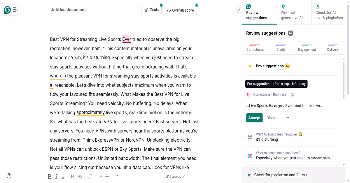 Blogger using an AI writing tool on a laptop. Learn about the top 5 AI writers for blogs in 2025.