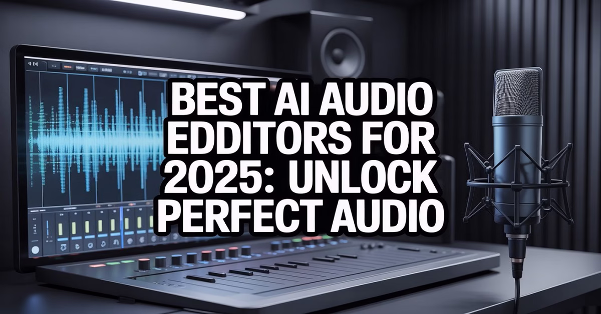 Master audio editing in seconds with the best AI audio editors for 2025. Compare Descript, Adobe Podcast, Auphonic & more to unlock your perfect sound.