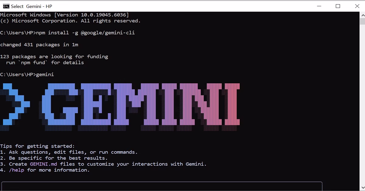 Gemini CLI: Google's free AI for developers. Master your terminal, boost productivity with code generation, debugging & the power of Gemini 2.5 Pro.
