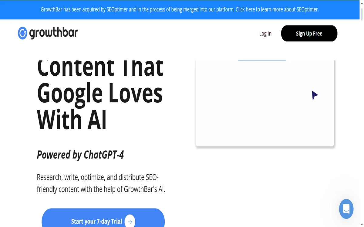 A small business owner using a best AI SEO tool on a futuristic holographic interface to analyze data charts and optimize content for growth