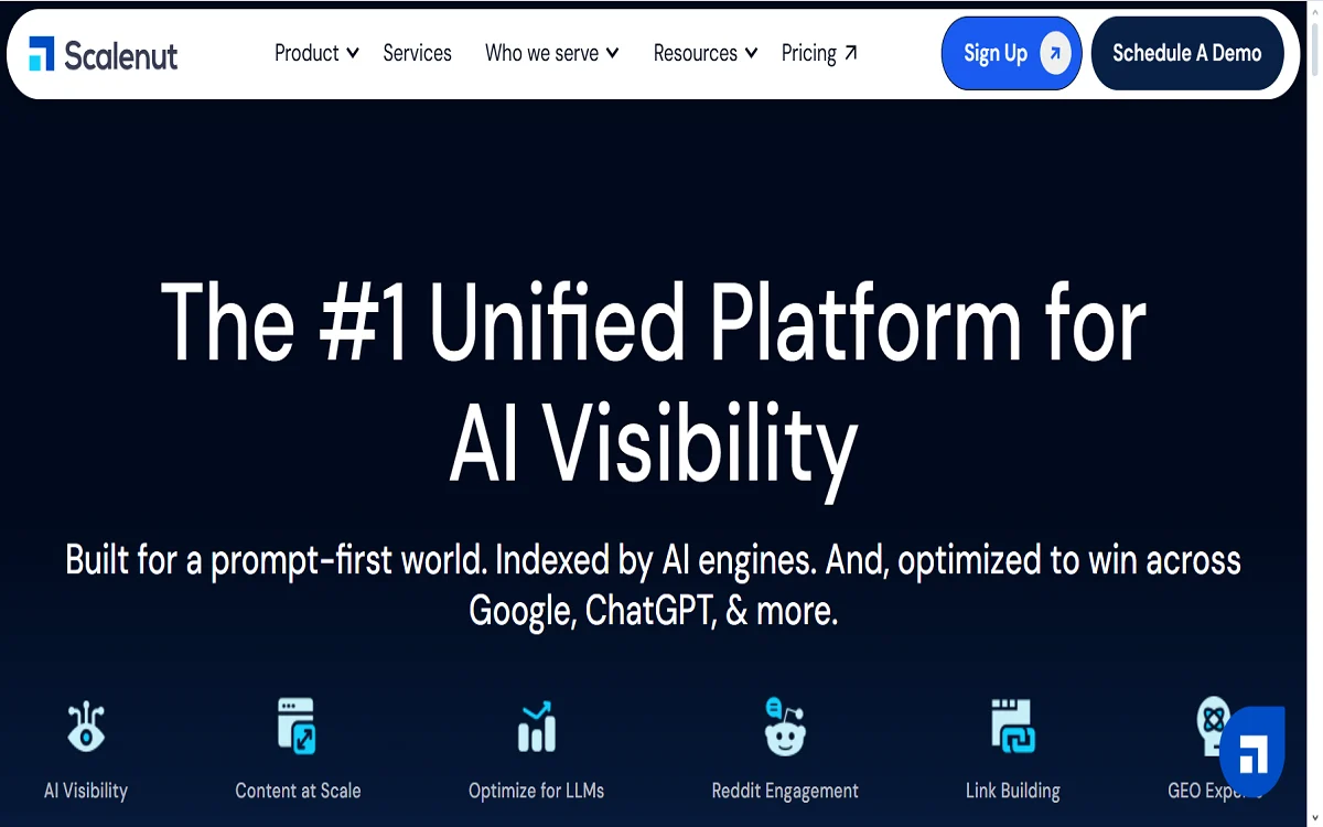A small business owner using a best AI SEO tool on a futuristic holographic interface to analyze data charts and optimize content for growth
