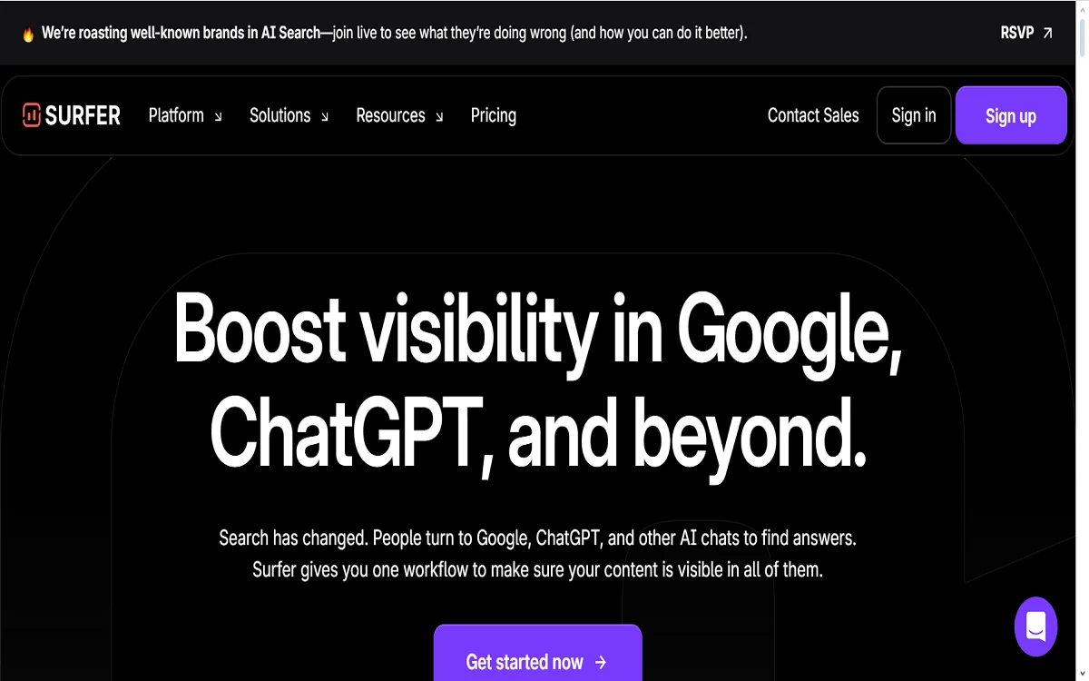 A small business owner using a best AI SEO tool on a futuristic holographic interface to analyze data charts and optimize content for growth